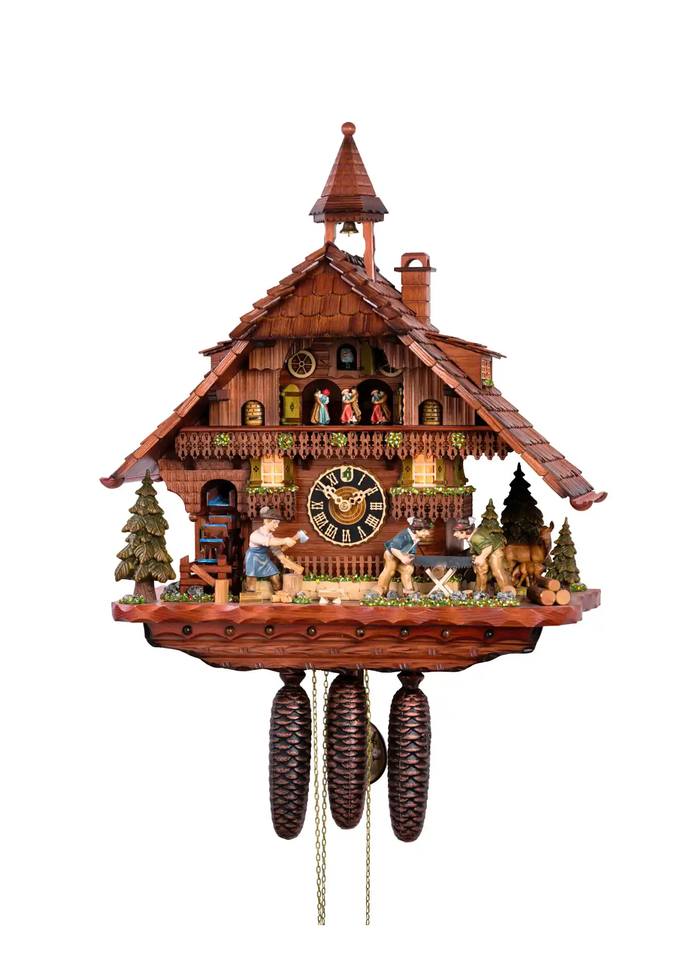 Cuckoo Clock | Black Forest Woodworks | 8 Day Movement with